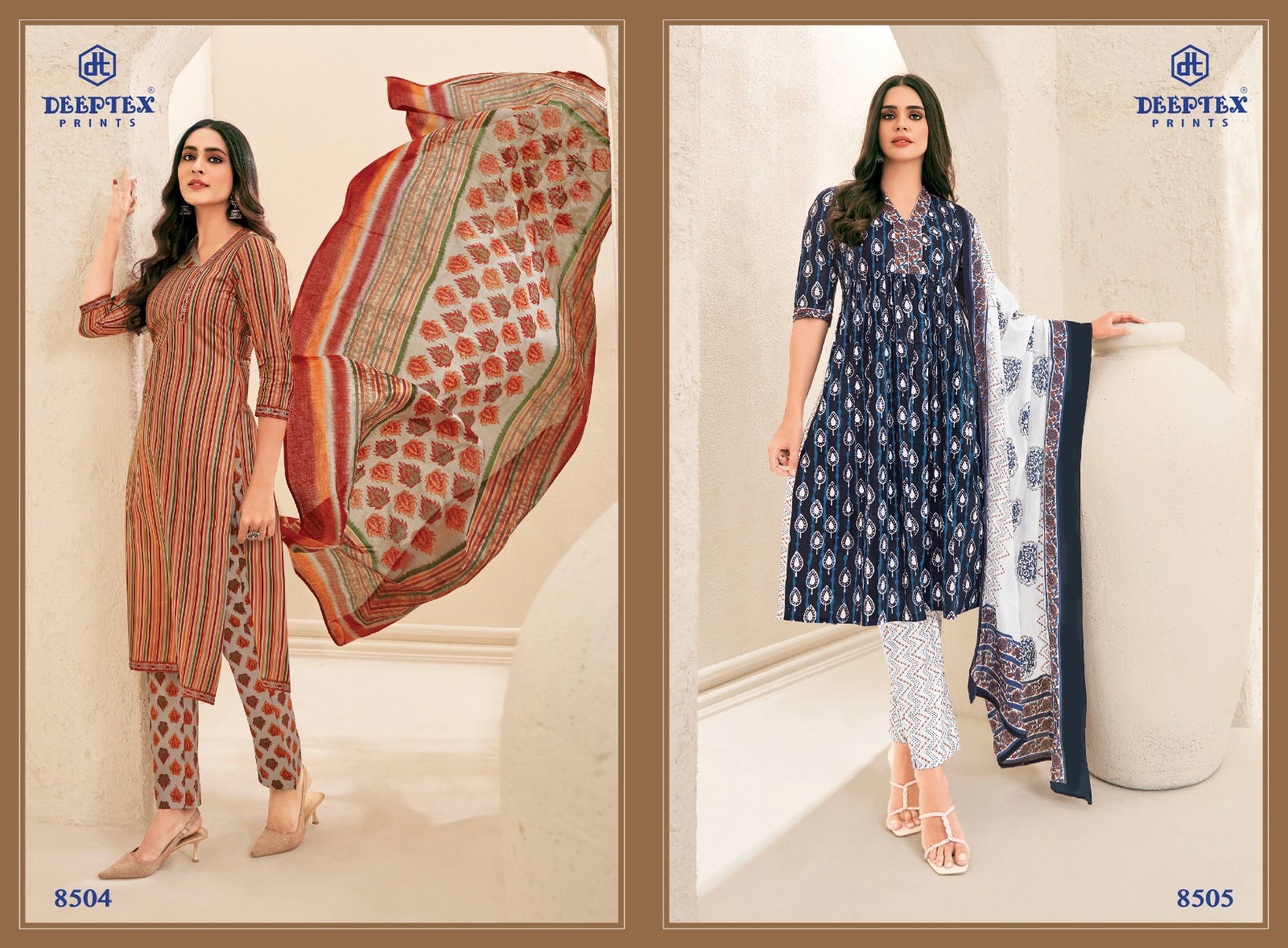 Miss India Vol 85 By Deeptex Printed Cotton Printed Dress Material Wholesale Suppliers In Mumbai
